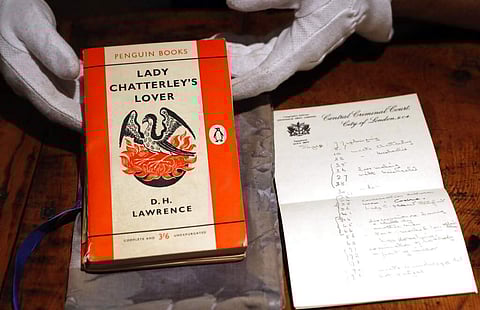 UK halts export of Lady Chatterley copy from infamous 1960 obscenity trial of Penguin Books