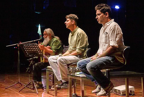 Rahul Ram, Varun Grover and Sanjay Rajoura