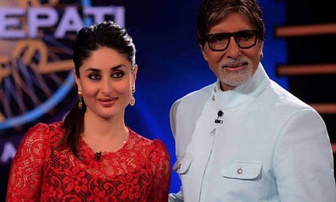 Kareena and Amitabh Bachchan