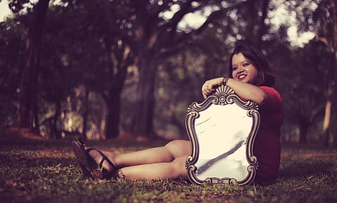 Shatarupa Bhattacharyya plays the role of Helen, a plus-size woman