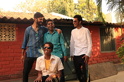 Rishab, Sumit, Dheeraj and Subhash