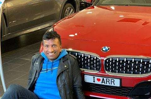 AR Rahman fan buys dream car with unique license plate