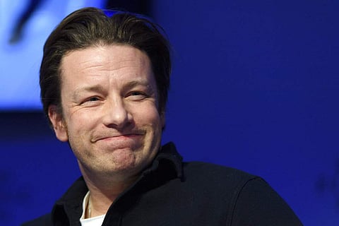 2017 file photo: British chef Jamie Oliver (Laurent Gillieron/Keystone via AP)