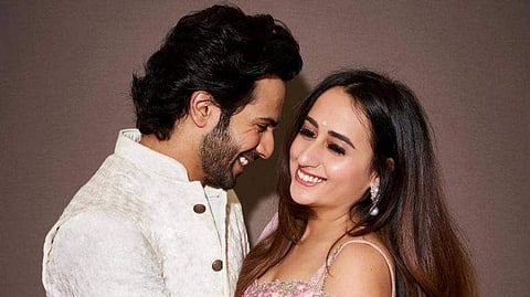 Varun Dhawan and Natasha Dalal