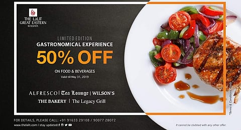 The Lalit Great Eastern Kolkata offers wonderful discounts the entire month