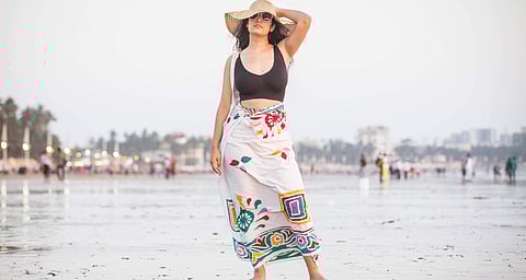Here’s how Abira Pathak is working with different weaving clusters and making lungis gender-fluid
