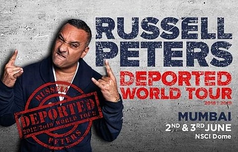 Comedian Russell Peters comes to Mumbai with Deported World Tour