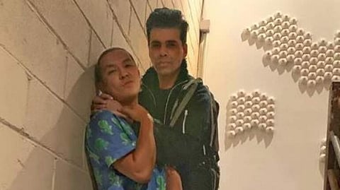 Prabal Gurung with Karan Johar
