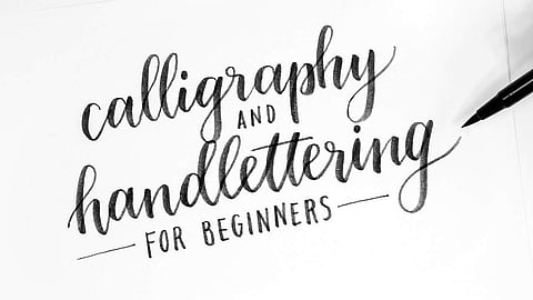 Now you can learn Calligraphy too!