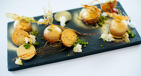 Kala jamuns at the Taj Coromandel