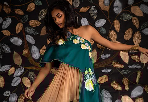 Nikita Bajoria's latest luxury prêt collection is simple and elegant