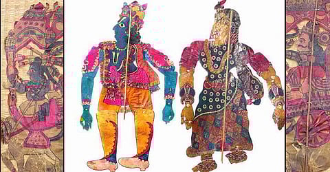 Puppet collection show at DakshinaChitra