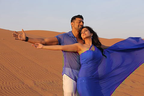 Tolly star Dev with Rukmini in Kidnap