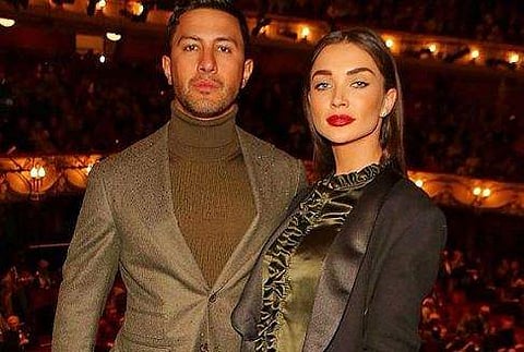Amy Jackson and George Panayiotou