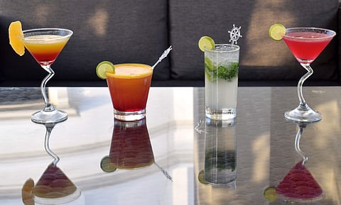 Cocktails at Coral Reef, Kochi