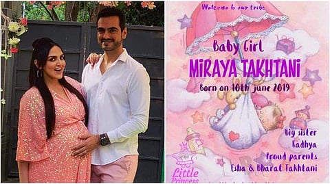 Esha Deol and Bharat Takhtani