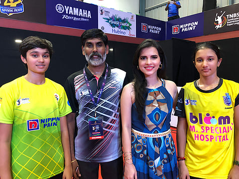 Paloma with Kanishka, Dr Maran, Paloma & Gnanadha