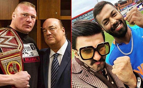Ranveer Singh warned by WWE wrestler Brock Lesnar's advocate for using his catchphrase