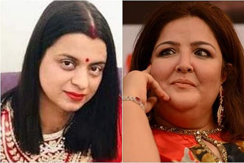 Rangoli Chandel and Sunaina Roshan