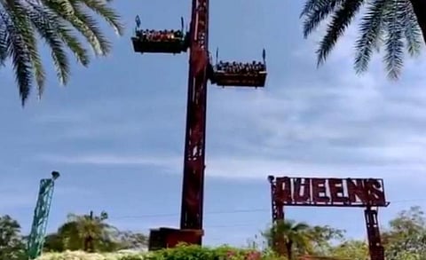 Ride at  Queensland Amusement Park