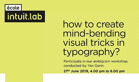 Catch up on Yan Garin's ambigram workshop this week at Offbeat CCU