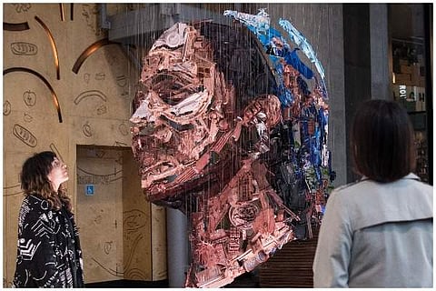 Artist Michael Murphy joins hands with The Body Shop to design Dolly, made entirely with recycled plastic from Bengaluru 