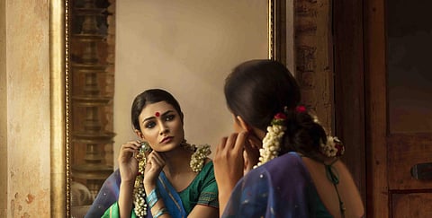 Manish Saksena's saris