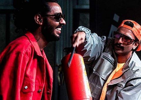 Ranveer Singh with rapper Spitfire