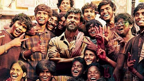 A poster of Super 30