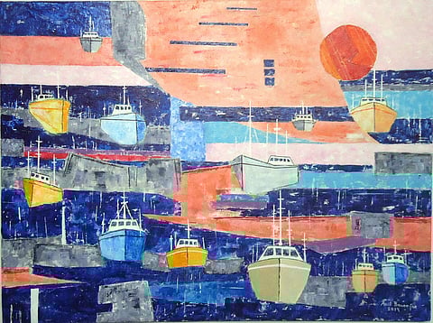 Painting by Amit Banerjee