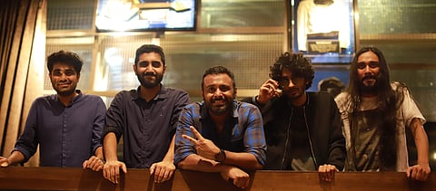 L to R: Neel, Shravan, Anand, Hrishi & Shishir