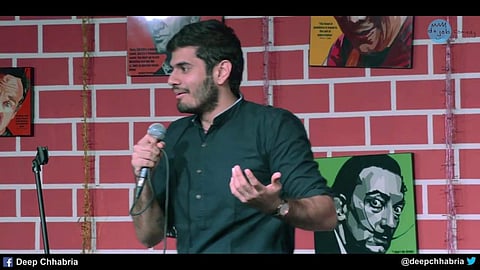 Deep Chhabria performs at CounterCulture Comedy Club