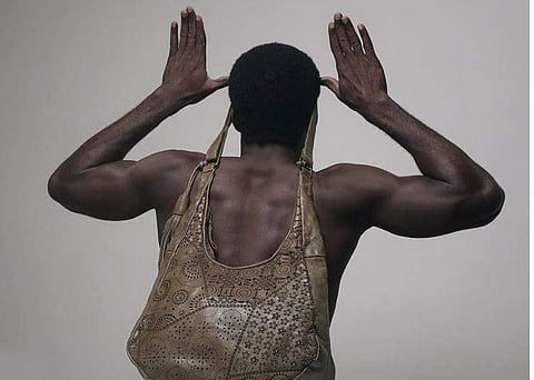 One of the images from the series of Kompanero's shoot that created a controversy.