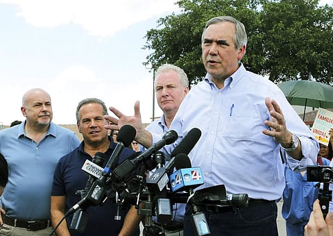 US Sen. Jeff Merkley (Joel Martinez/The Monitor via AP)