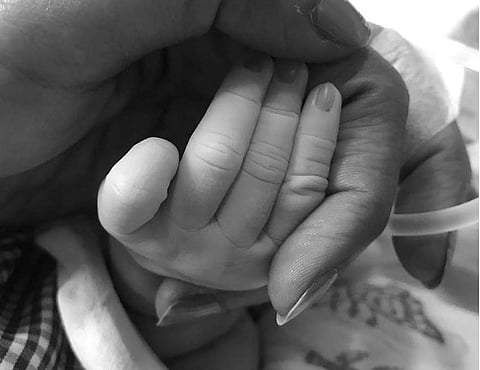 In pics: Sameera Reddy's a mom again; from underwater baby bump to #imperfectlyperfect campaign. (All images: Instagram)