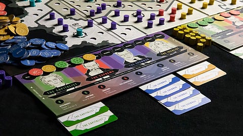 SHASN is a political board game that involves every player to assume the role of a politician