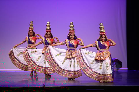 Dancers at the Dance World Cup in Braga, Portugal