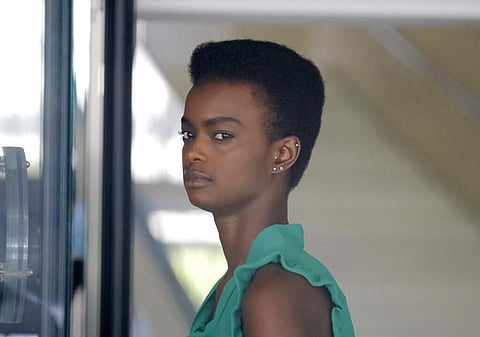 Australian-South Sudanese model Adau Mornyang