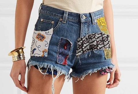 McQ Alexander McQueen patchwork trend