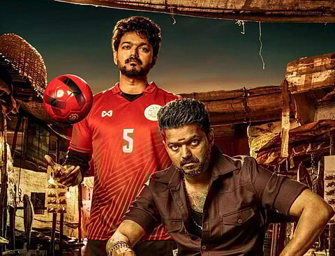 Thalapathy Vijay in Bigil (Source: Internet)