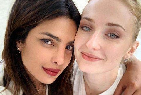 Priyanka Chopra and Sophie Turner