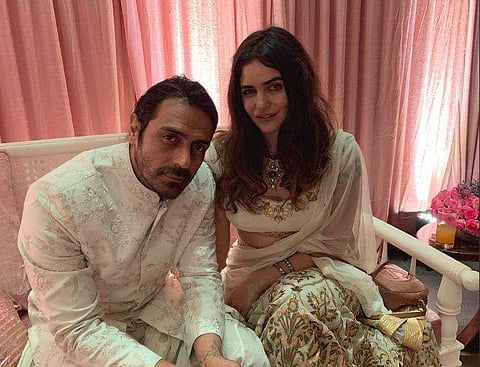 Arjun Rampal_ Gabriella Demetriades