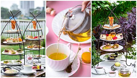 High Tea menu at Gallops