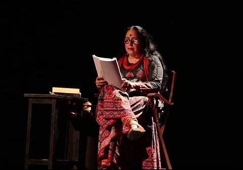 Ila Arun is the narrator of Shabd Leela