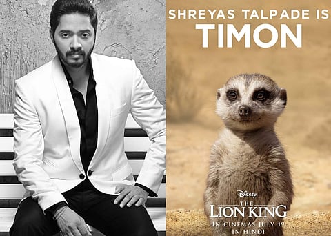 Shreyas Talpade is Timon in the Hindi version of The Lion King (Photo: IANS)