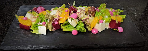 Beet and Mozarella salad