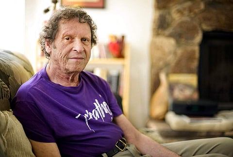 File photo of Paul Krassner (AP Photo/Eric Reed, File)