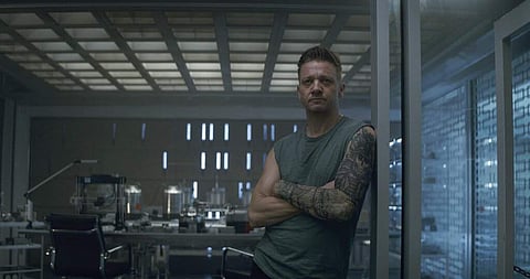Jeremy Renner in Avengers: Endgame (Film Frame/Marvel Studios 2019 via AP)