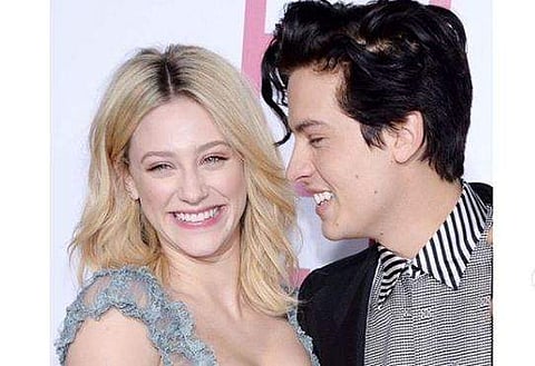 Cole Sprouse and Lili Reinhart. Source: Instagram