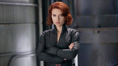 Scarlett Johansson as Black Widow. Source: Internet